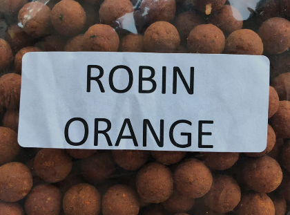 Robin Orange boilies.