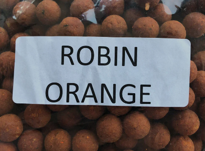 Robin Orange boilies. 